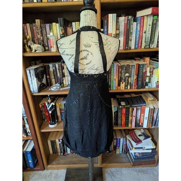 Sue Wong Nocturne Women's Size 6 100% Beaded Plunging Neckline Evening Dress - Picture 2 of 9